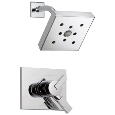 Delta Vero Monitor 17 Series H2Okinetic Shower Trim Chrome T17253-H2O